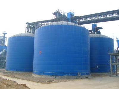 本号镇水泥钢板库改造