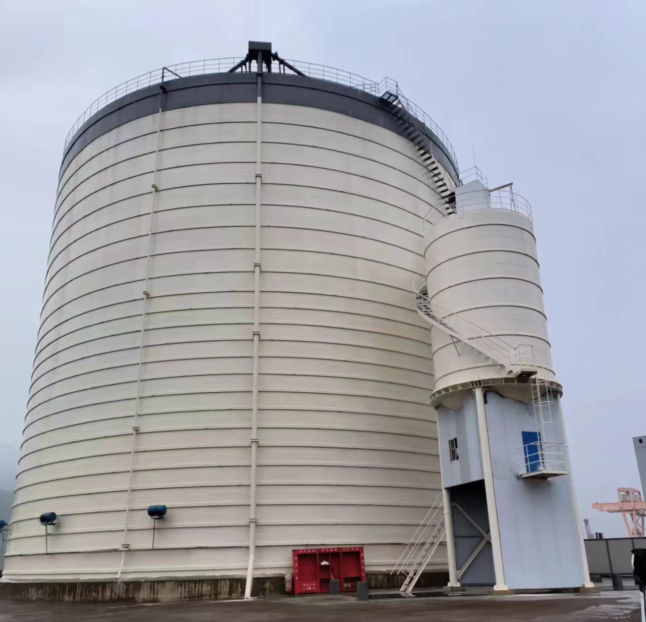 本号镇10万吨水泥钢板库