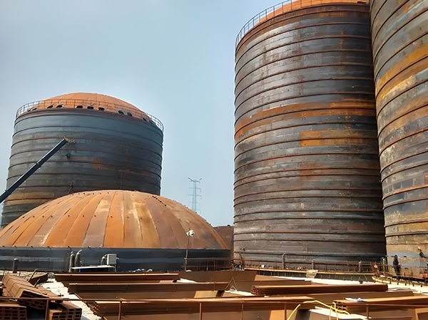 本号镇焦粉钢板仓